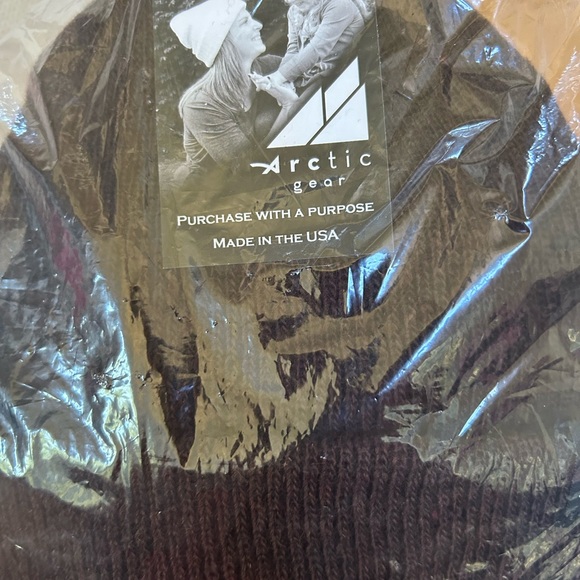 Arctic Gear Winter Beanie Hat Brown - Picture 3 of 3